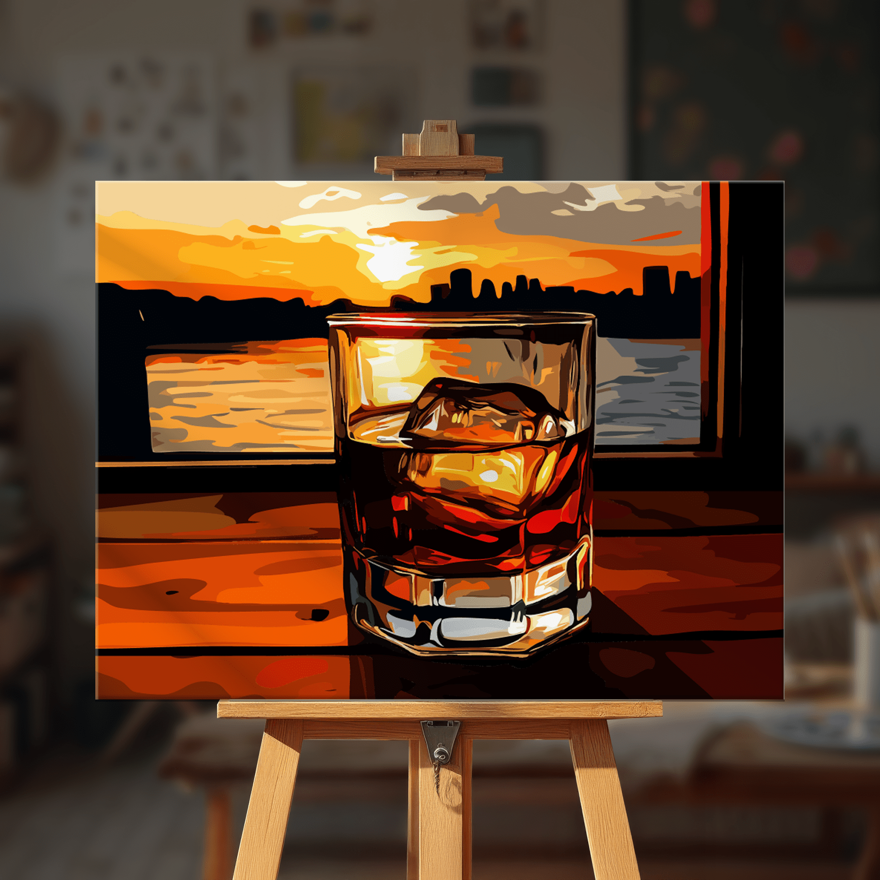 Paint by numbers - Golden Hour - MyArt