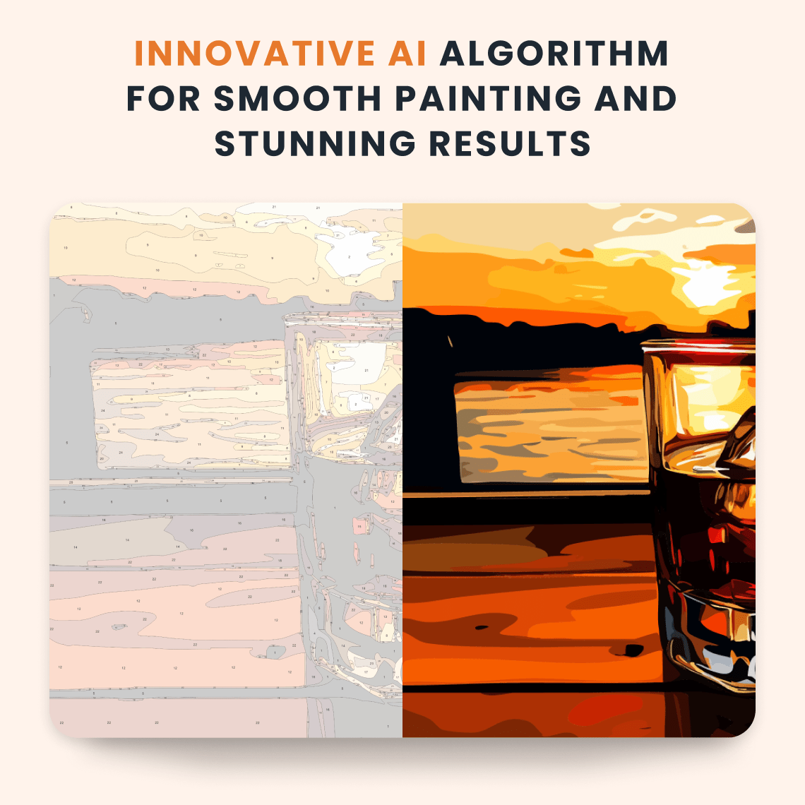 Paint by numbers - Golden Hour - MyArt