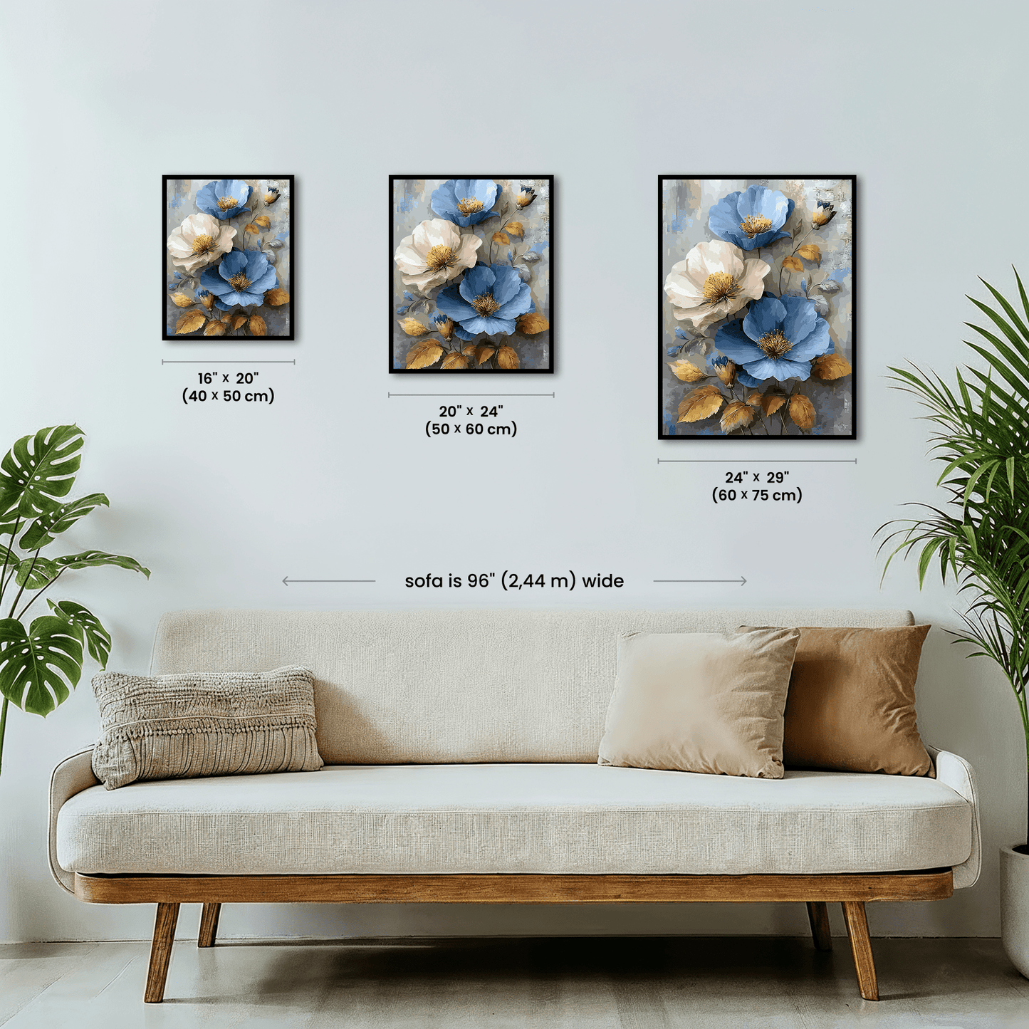 Paint by numbers - Golden Leaves - MyArt