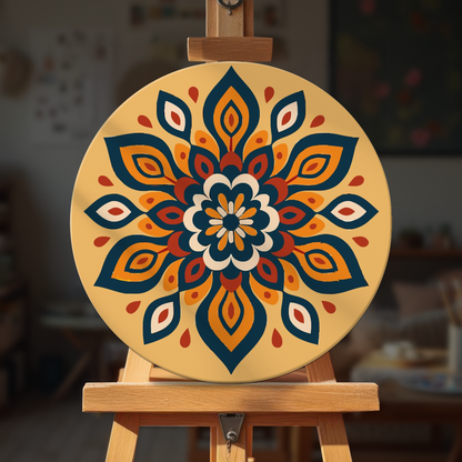 Paint by numbers - Golden Mandala - MyArt