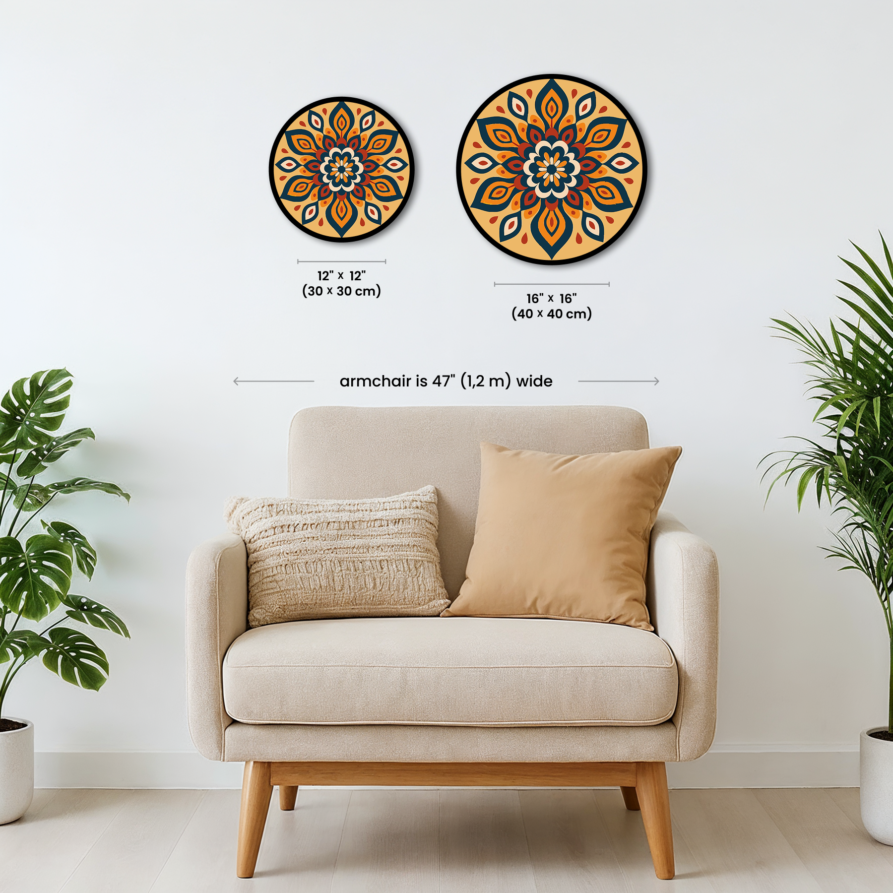 Paint by numbers - Golden Mandala - MyArt