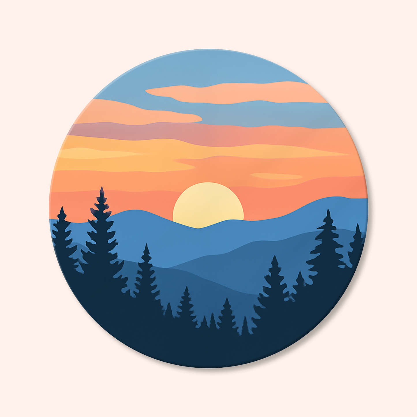 Paint by numbers - Golden Rise - MyArt