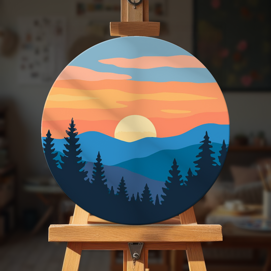 Paint by numbers - Golden Rise - MyArt