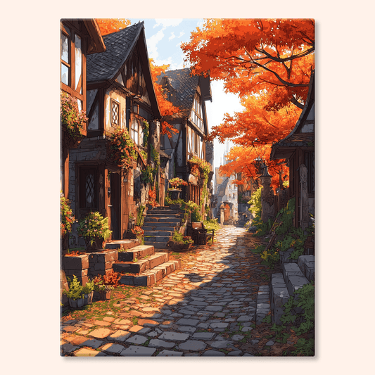 Paint by numbers - Golden Shadows - MyArt