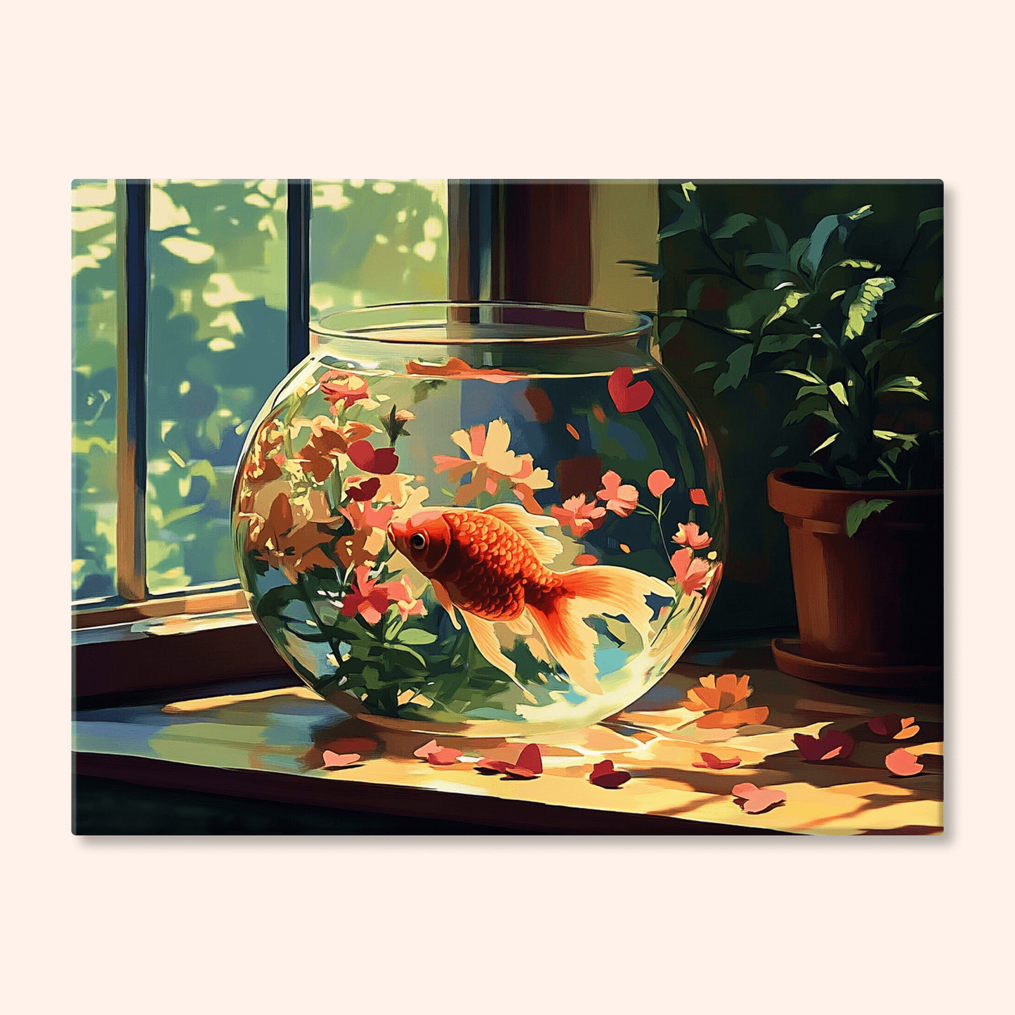 Paint by numbers - Golden Tranquility - MyArt