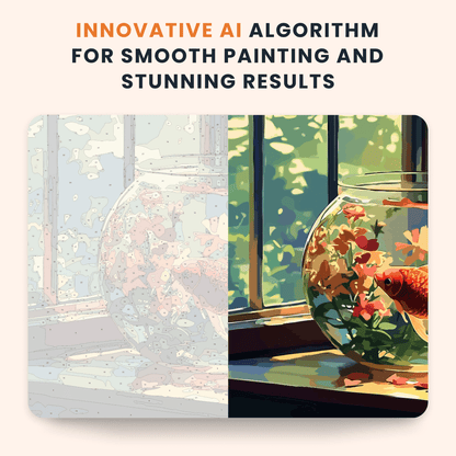 Paint by numbers - Golden Tranquility - MyArt