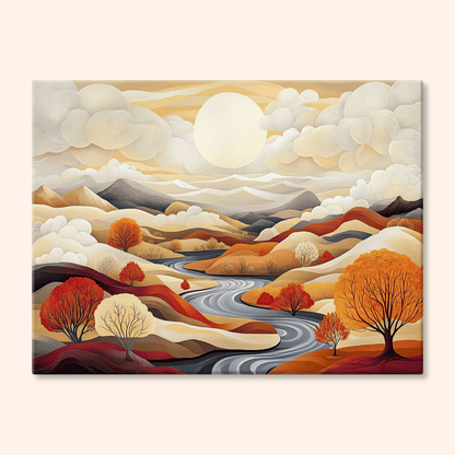 Paint by numbers - Golden Valley - MyArt