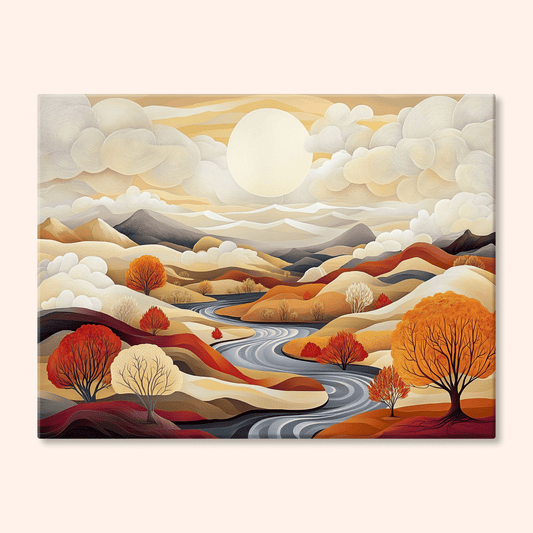 Paint by numbers - Golden Valley - MyArt