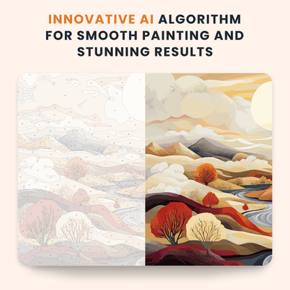 Paint by numbers - Golden Valley - MyArt