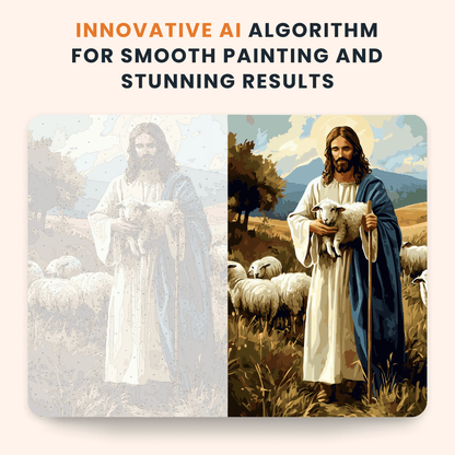 Paint by numbers - Good Shepherd - MyArt