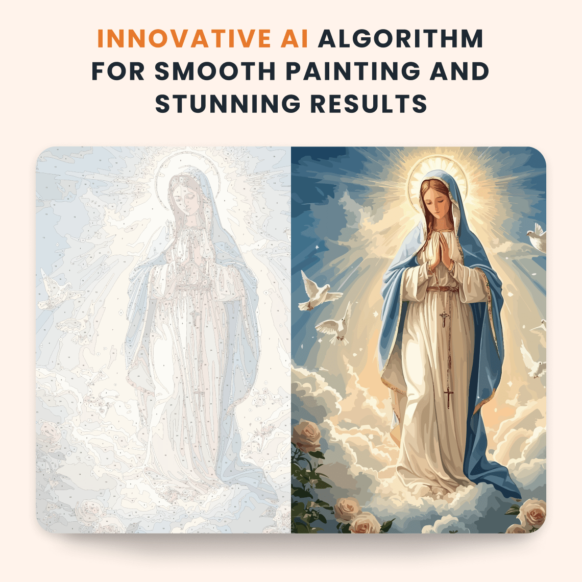 Paint by numbers - Grace Descends - MyArt