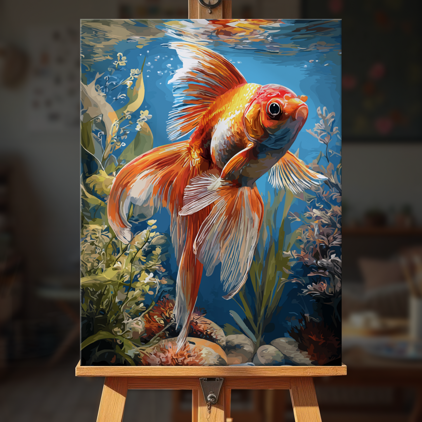 Graceful Goldfish