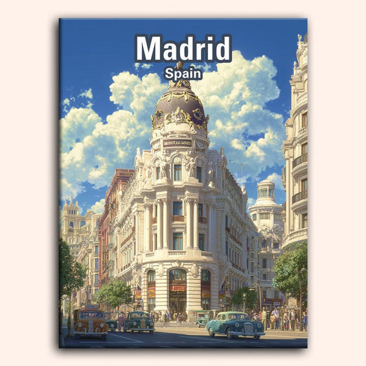 Paint by numbers - Gran Via - MyArt