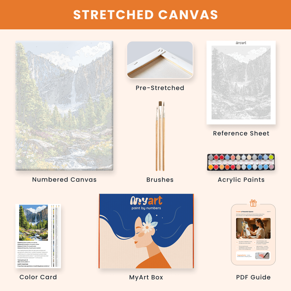 Paint by numbers - Granite Heights - MyArt