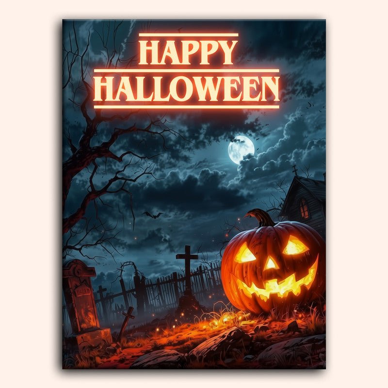 Paint by numbers - Graveyard Glow - MyArt