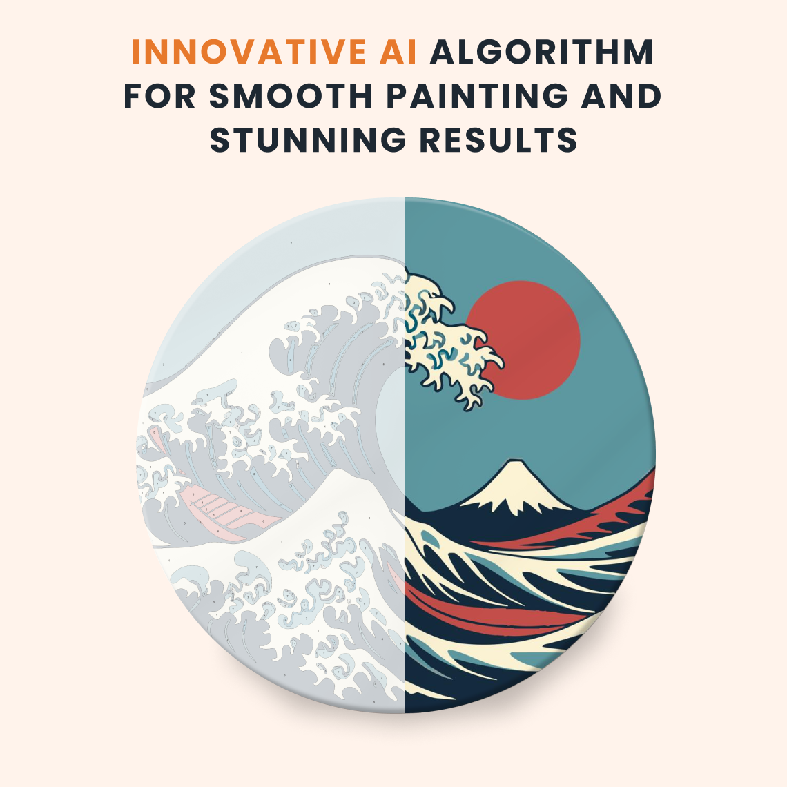 Paint by numbers - Great Wave - MyArt