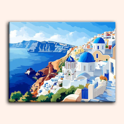 Paint by numbers - Greek Escape - MyArt