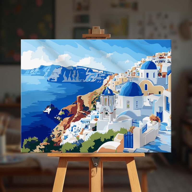 Paint by numbers - Greek Escape - MyArt