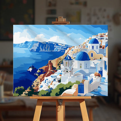 Paint by numbers - Greek Escape - MyArt