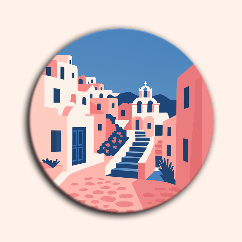 Paint by numbers - Greek Steps - MyArt