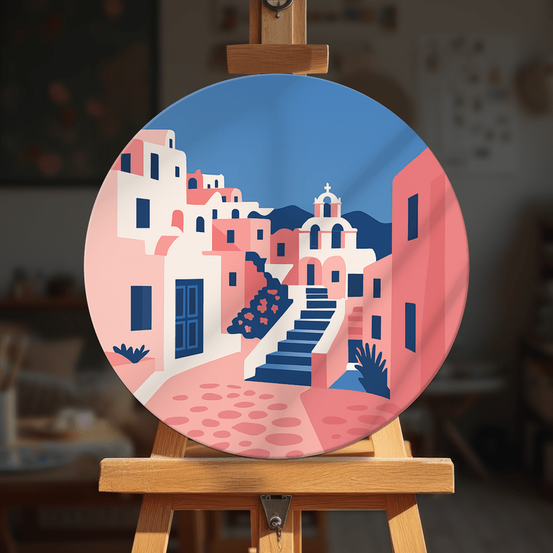 Paint by numbers - Greek Steps - MyArt