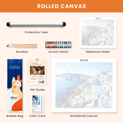 Paint by numbers - Greek Escape - MyArt