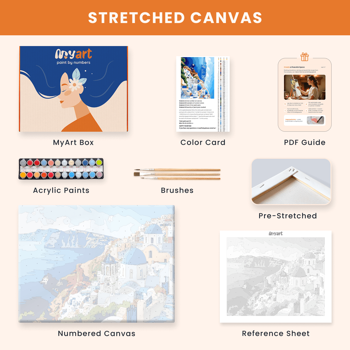 Paint by numbers - Greek Escape - MyArt