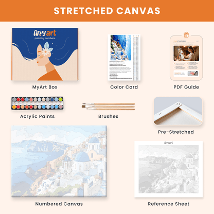 Paint by numbers - Greek Escape - MyArt