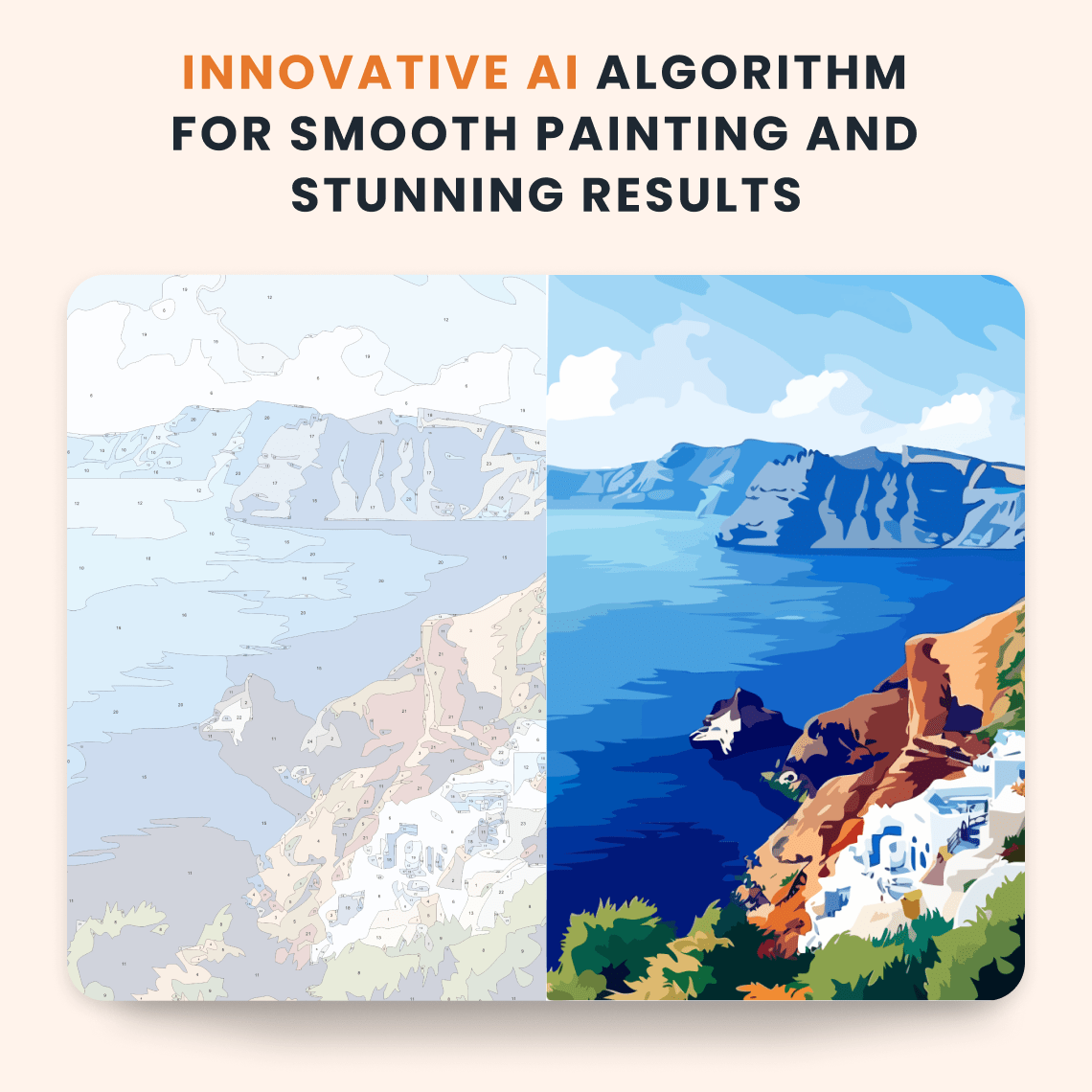 Paint by numbers - Greek Escape - MyArt