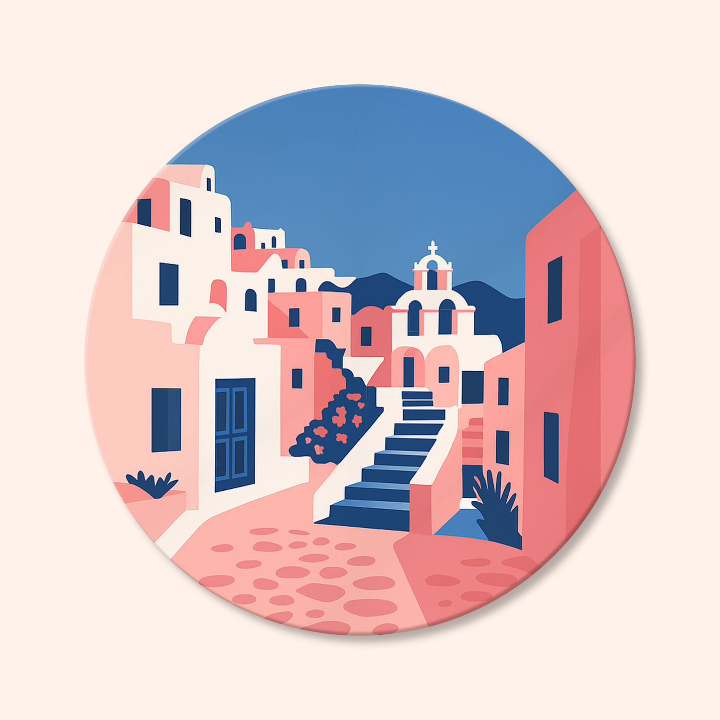 Paint by numbers - Greek Steps - MyArt