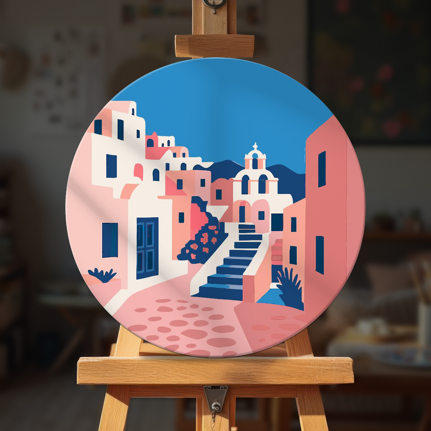 Paint by numbers - Greek Steps - MyArt