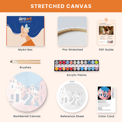 Paint by numbers - Greek Steps - MyArt