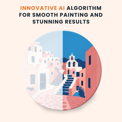 Paint by numbers - Greek Steps - MyArt