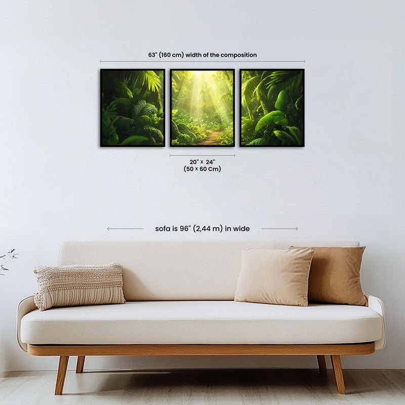 Paint by numbers - Green Jungle - MyArt
