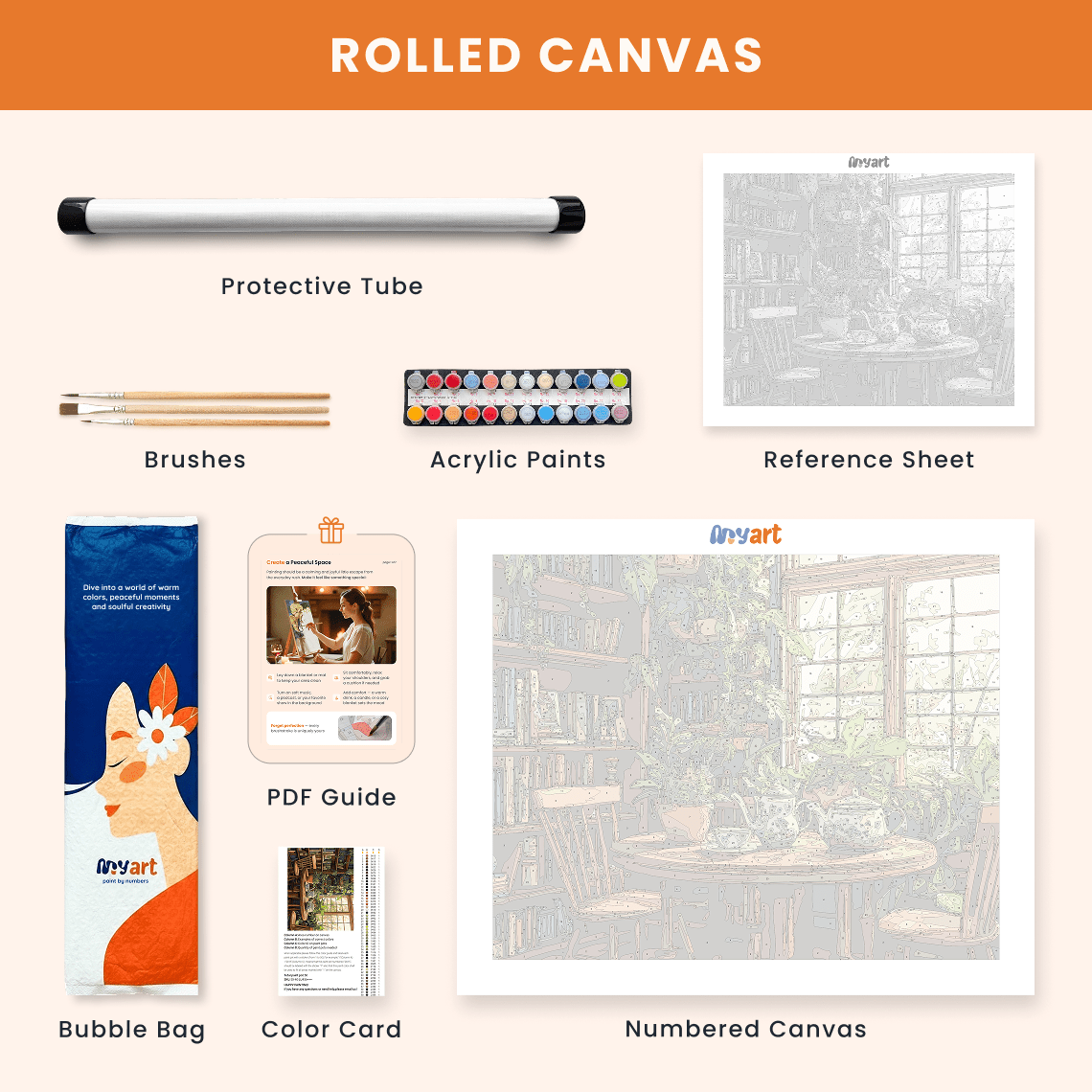 Paint by numbers - Green Haven - MyArt