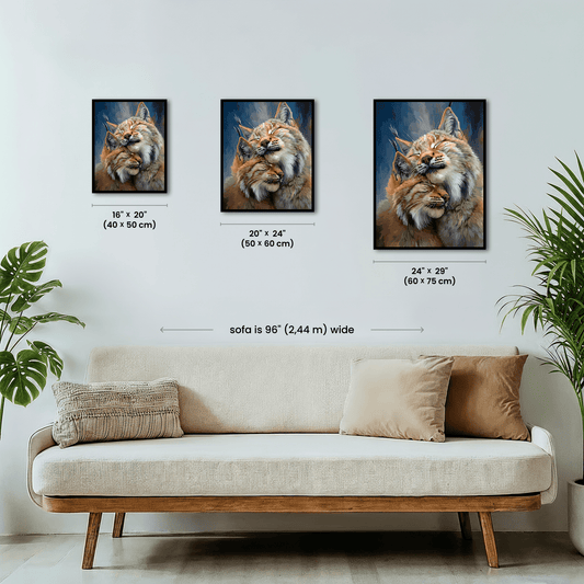 Paint by numbers - Grooming Lynx - MyArt
