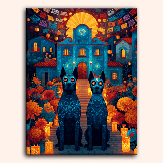 Paint by numbers - Guardian Dogs - MyArt