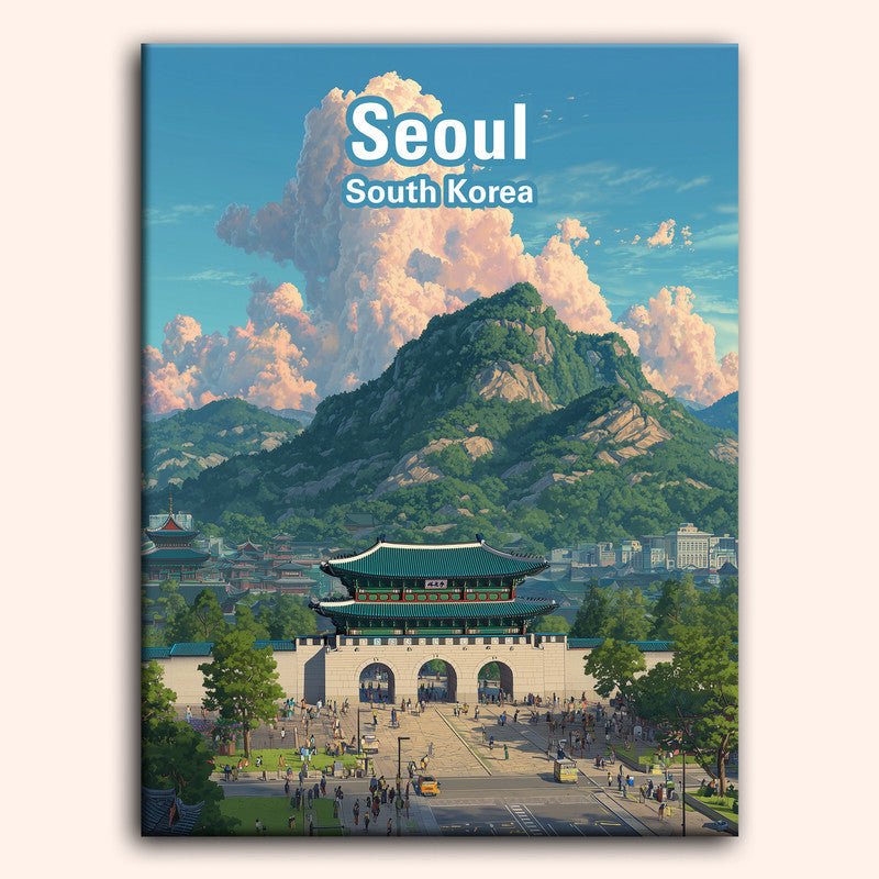 Paint by numbers - Gwanghwamun Gate - MyArt
