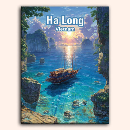 Paint by numbers - Halong Bay - MyArt