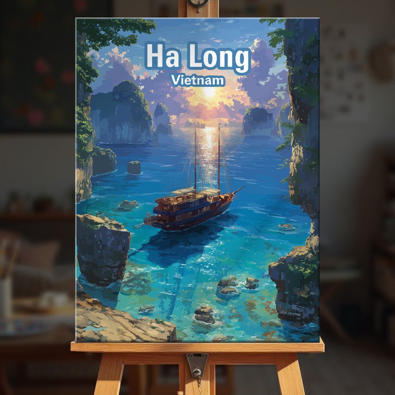 Paint by numbers - Halong Bay - MyArt