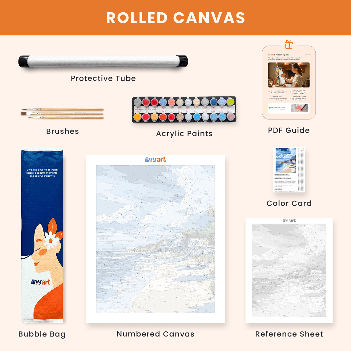 Paint by numbers - Hamptons Escape - MyArt