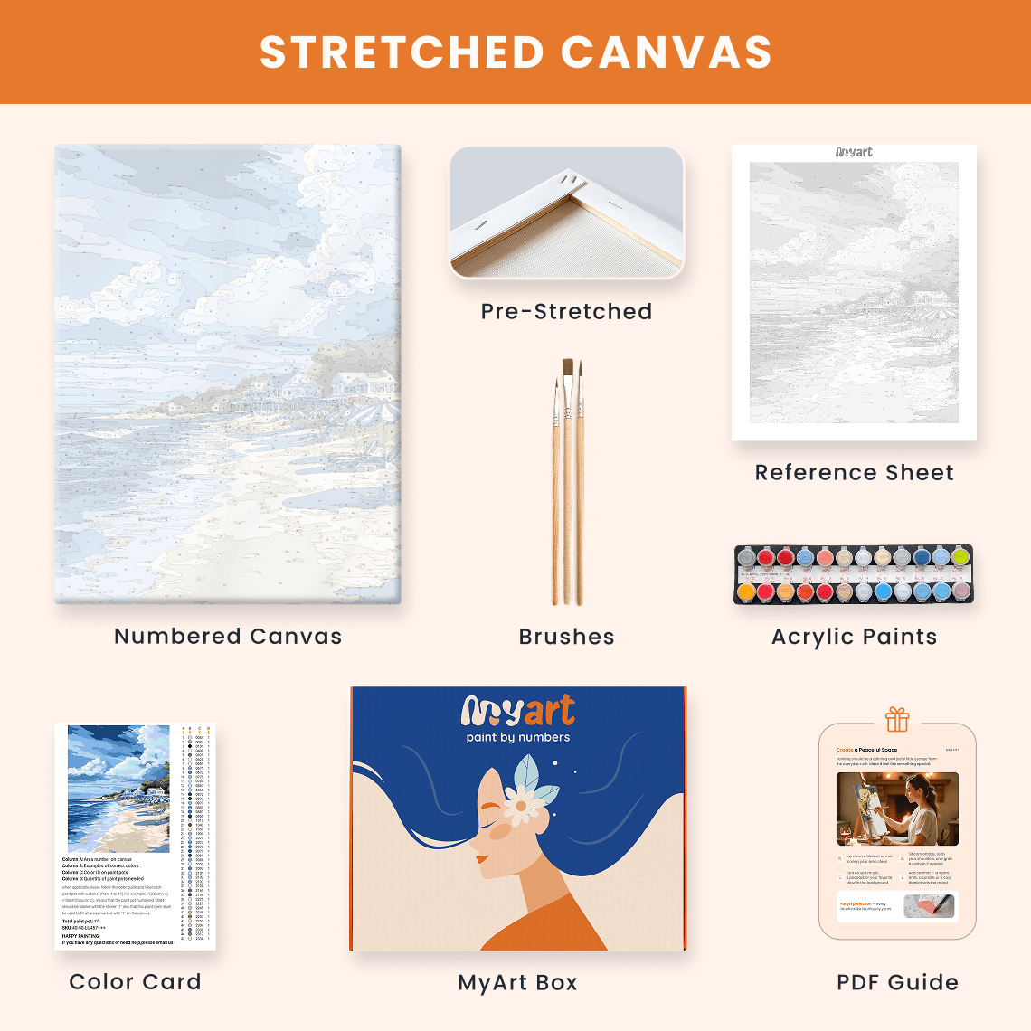 Paint by numbers - Hamptons Escape - MyArt