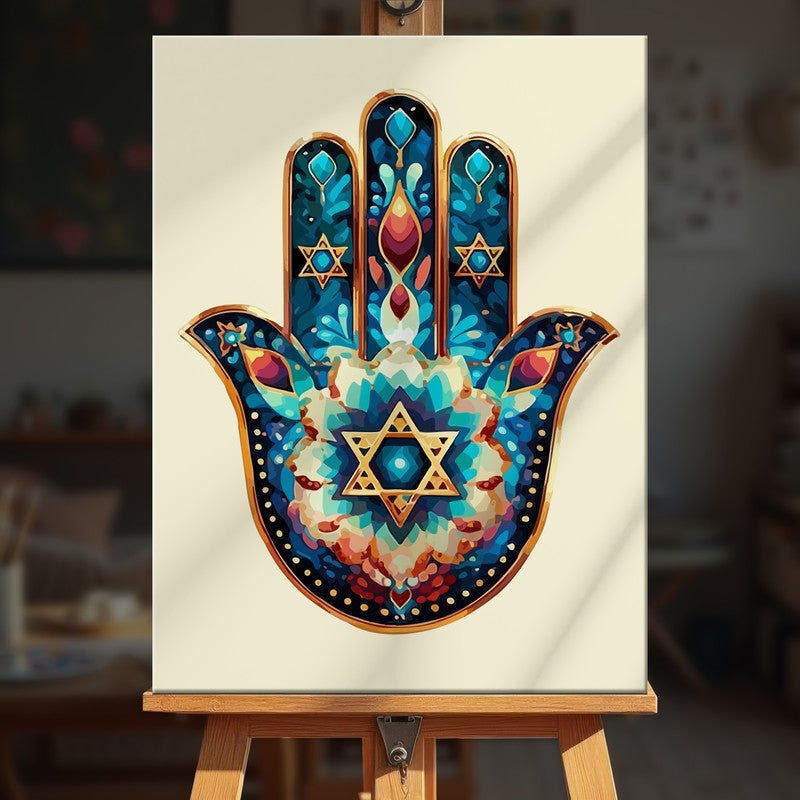Paint by numbers - Hamsa Radiance - MyArt