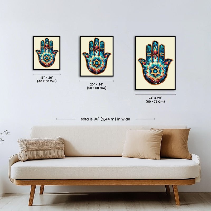 Paint by numbers - Hamsa Radiance - MyArt