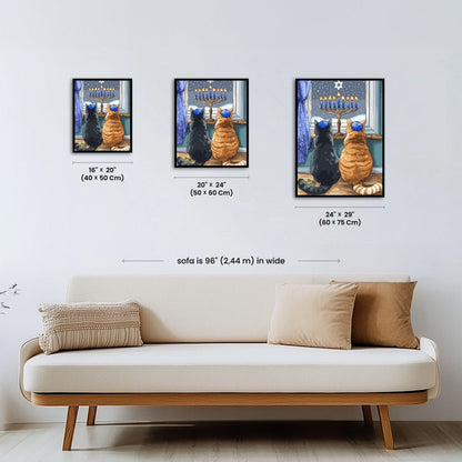 Paint by numbers - Hanukkah Companions - MyArt