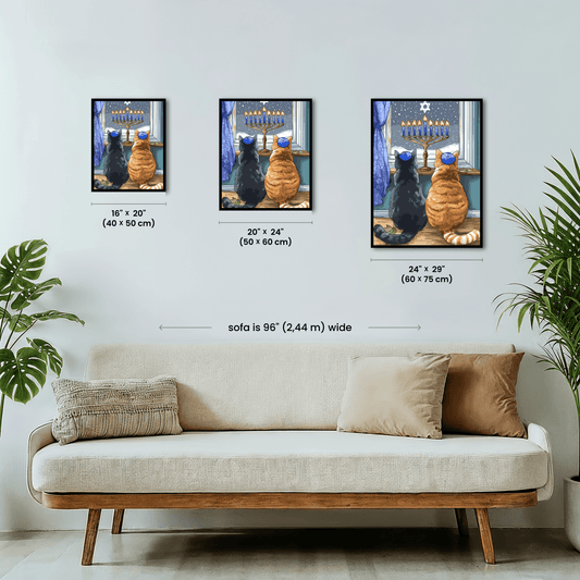 Paint by numbers - Hanukkah Companions - MyArt