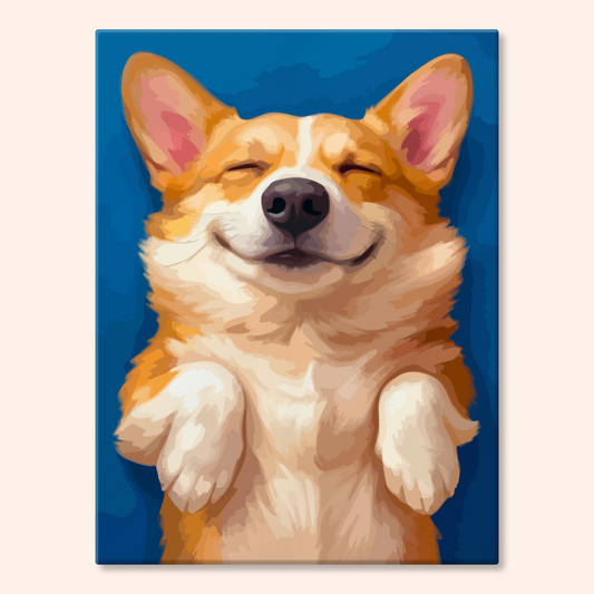 Happy Corgi