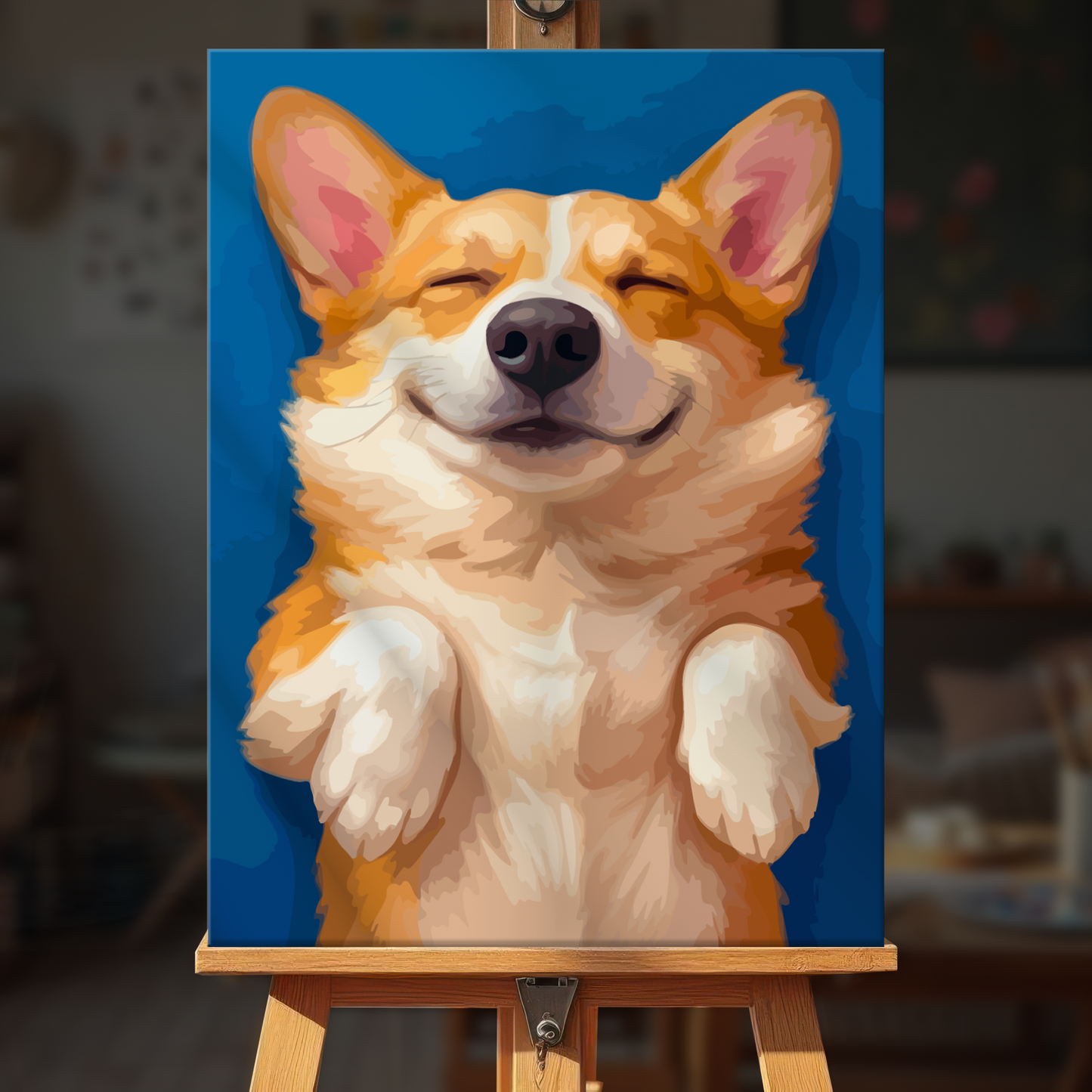 Happy Corgi