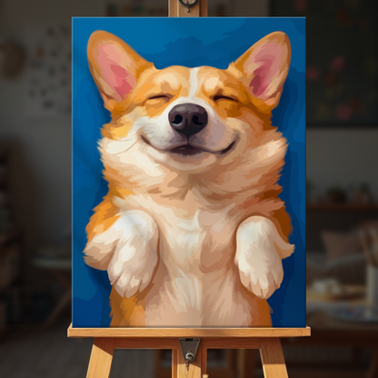Happy Corgi