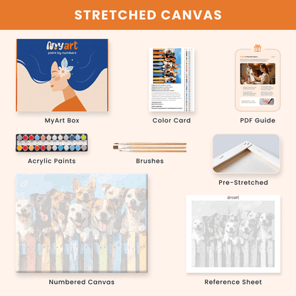 Paint by numbers - Happy Pack - MyArt